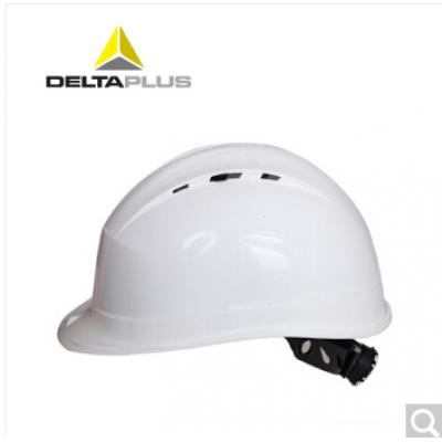 代尔塔（DELTAPLUS）102009 PP材质石英4型舒适款安全帽 白色 1顶(需另配JUGALPHA下颚带)
