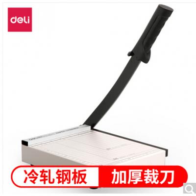 得力(deli) 8016 钢质切纸机/切纸刀/裁纸刀/裁纸机 220mm*190mm