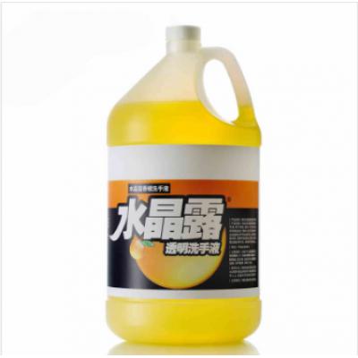 都洁（Dujie）水晶露 香橙味洗手液 黄色 3.8L/桶